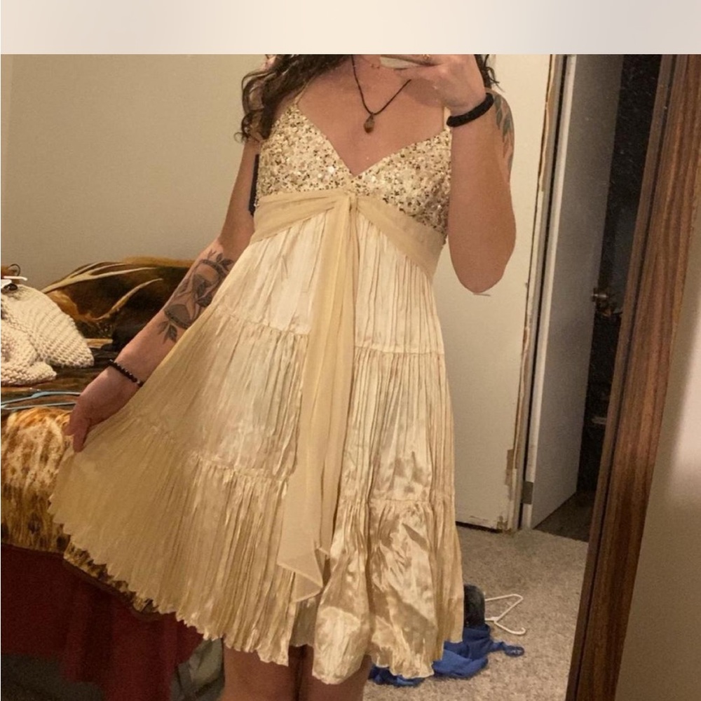 Elegant Cream Dress